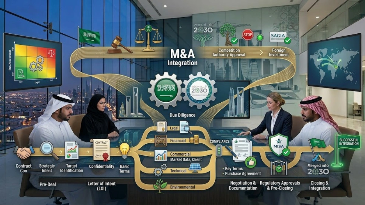 mergers and acquisitions Saudi Arabia